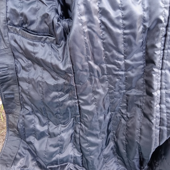 Women's Leather Button Front Stroller Jacket - Large (L) - Picture 8 of 11